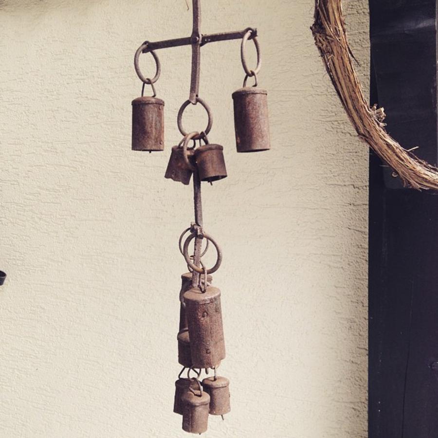 Vintage Photograph - Wind chimes  by Gypsy Heart