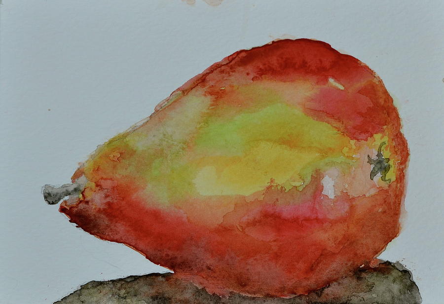Humble Pear Painting by Beverley Harper Tinsley