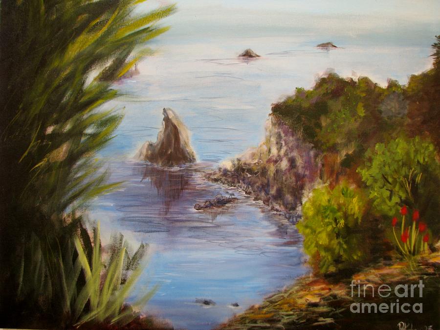 Humboldt Cove Painting by Patricia Kanzler