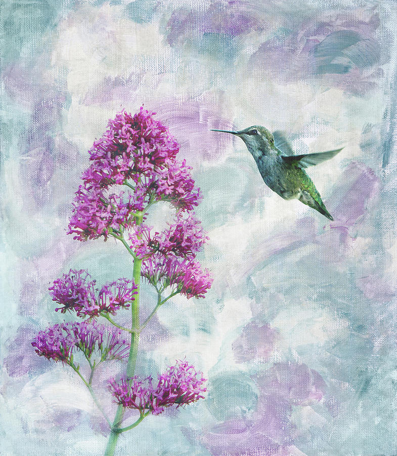 Hummingbird 2 Photograph by Rebecca Cozart
