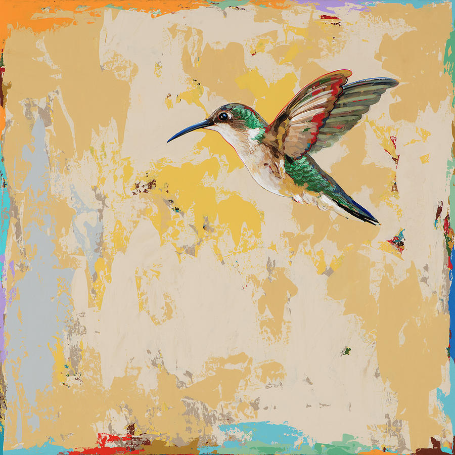 Hummingbird #23 Painting by David Palmer