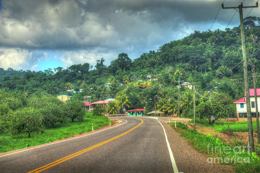 Hummingbird Highway major highway in Belize Photograph by David Zanzinger