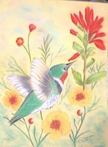 Hummingbird In Flight Drawing by Doris Burnham Hummingbird In Flight Drawing by Doris Burnham
