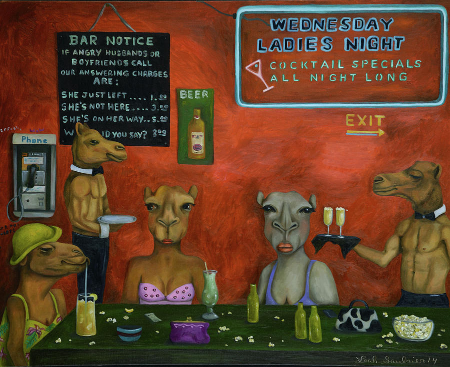 Hump Day updated photo Painting by Leah Saulnier The Painting Maniac