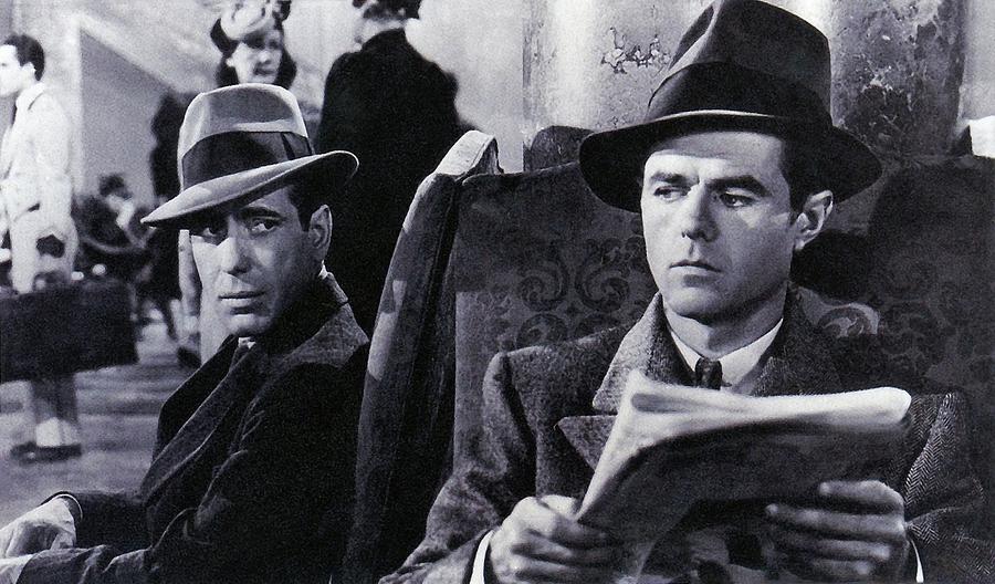 Humphrey Bogart Elisha Cook Jr. as Wilmer the gunman The Maltese Falcon 1941 Photograph by David Lee Guss