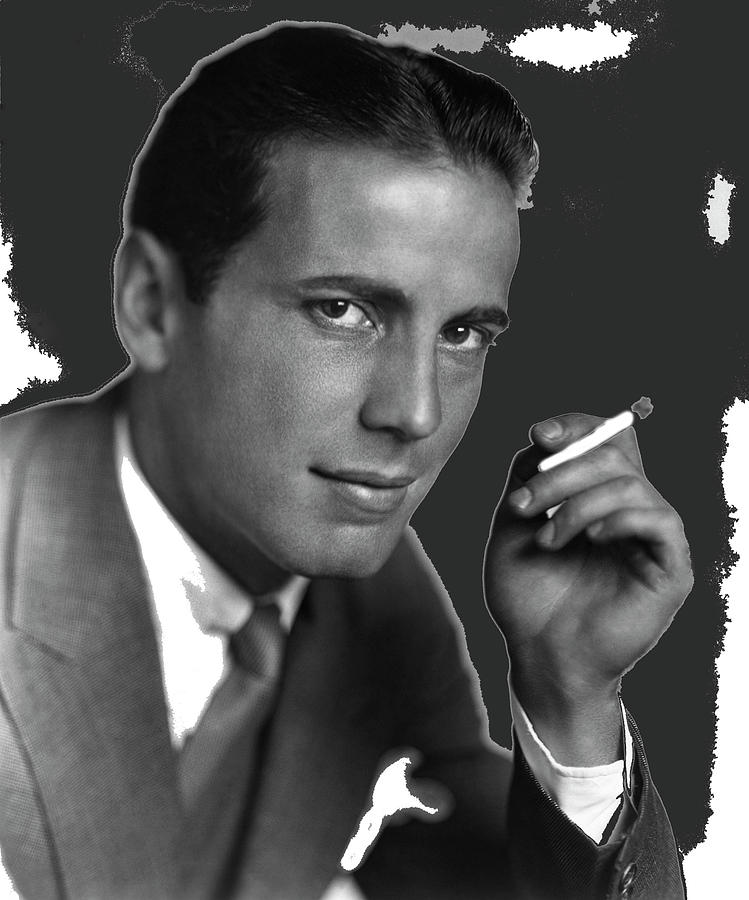 Humphrey Bogart studio portrait early 1930s-2016 Photograph by David Lee Guss