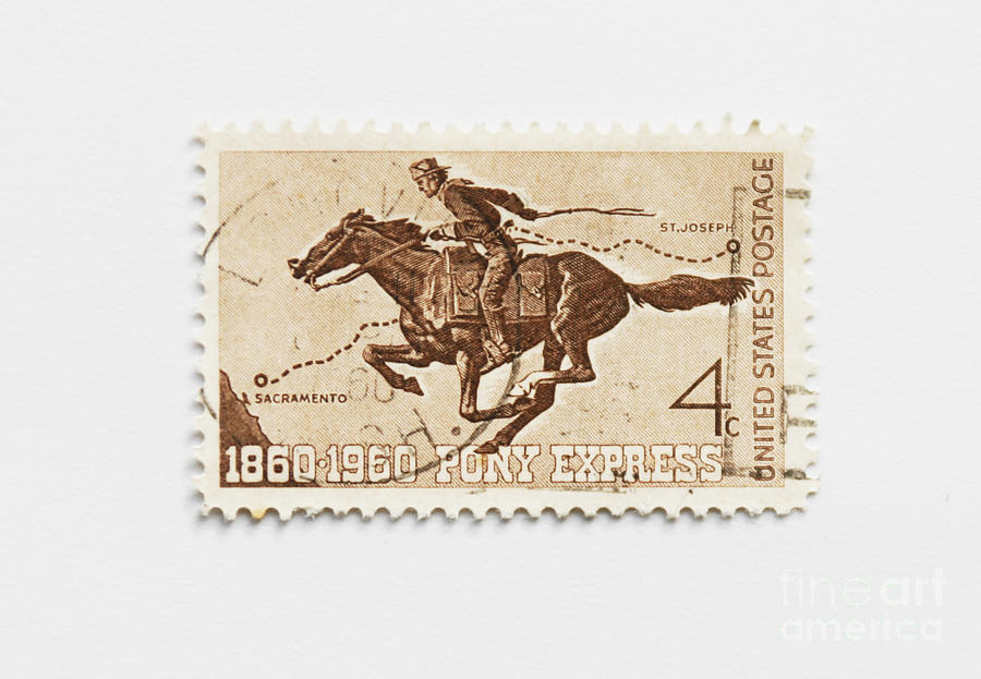 Hundred years Pony Express Photograph by Patricia Hofmeester