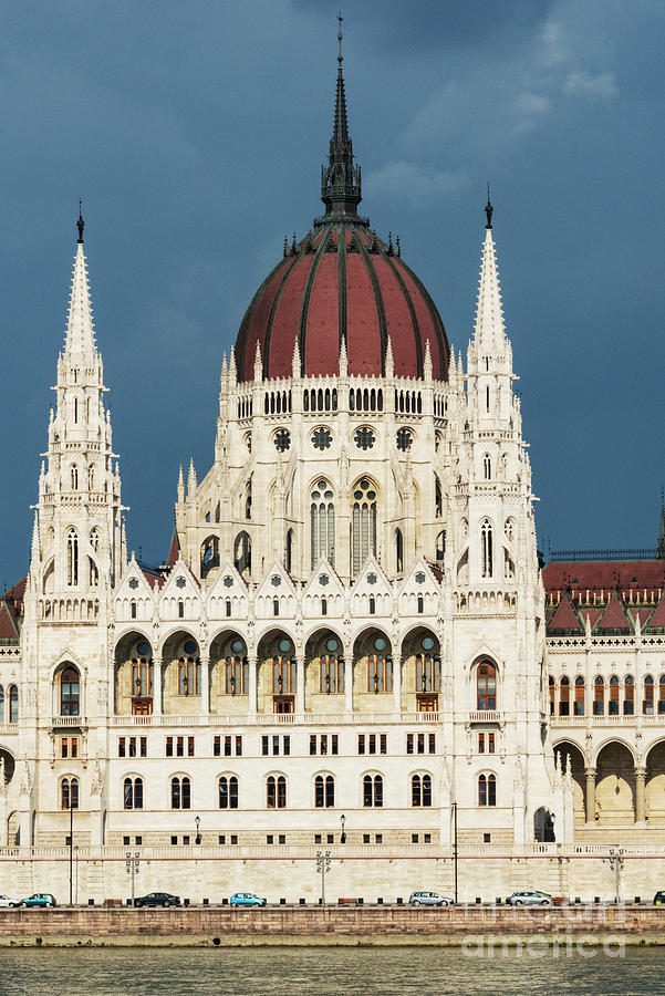 Hungarian Parliament Building Dome Photograph by Bob Phillips