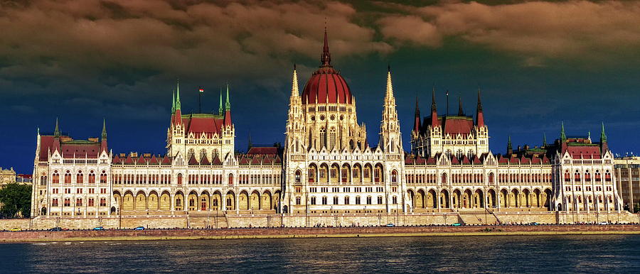 Hungarian Parliament Building in Budapest, Hungary Photograph by Elenarts - Elena Duvernay photo