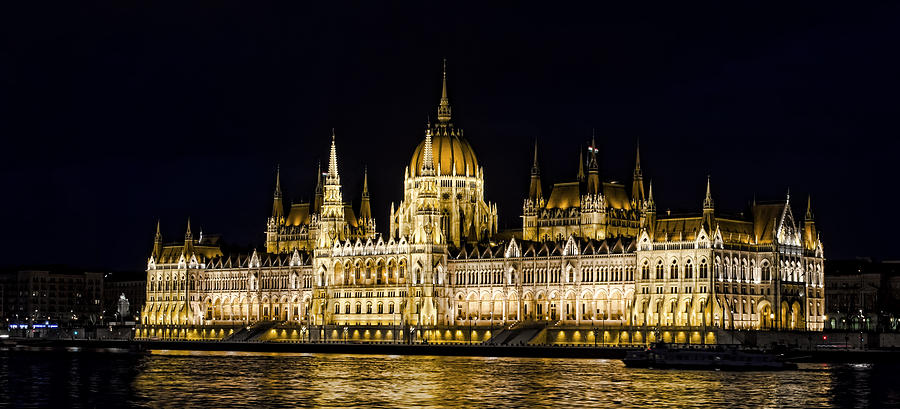Hungarian Parliament Photograph by Heather Applegate