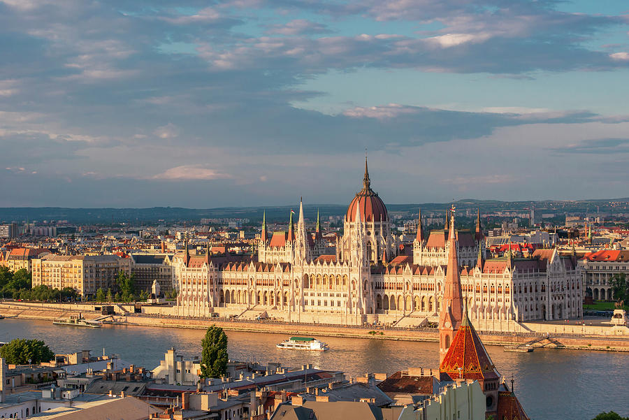 Hungarian Parliament Photograph by Rob Amend