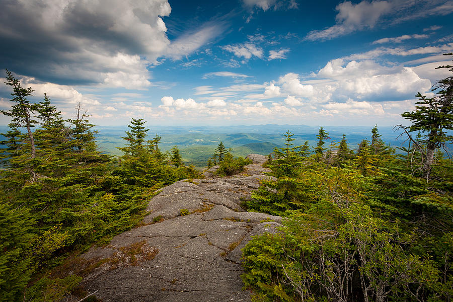 New England Photograph - Hunger Mountain by Robert Davis New England Photograph - Hunger Mountain by Robert Davis
