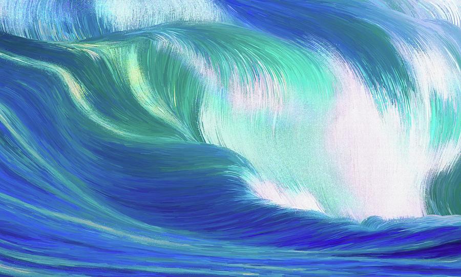 Hungry Ocean Digital Art by Matthew Lindley
