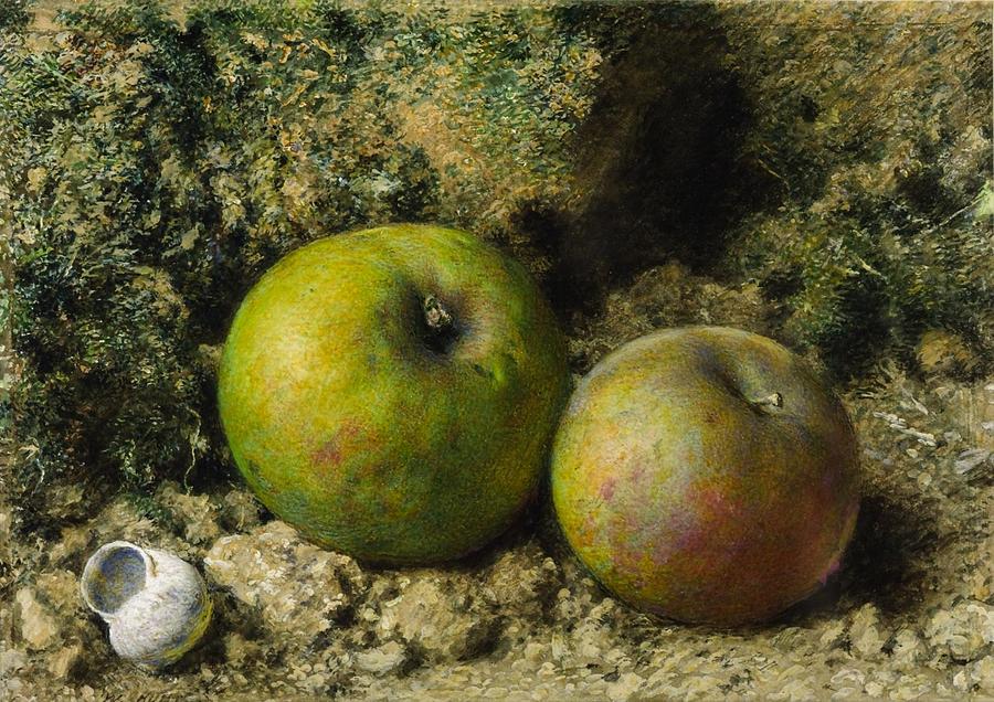 Hunt Apples Painting by MotionAge Designs