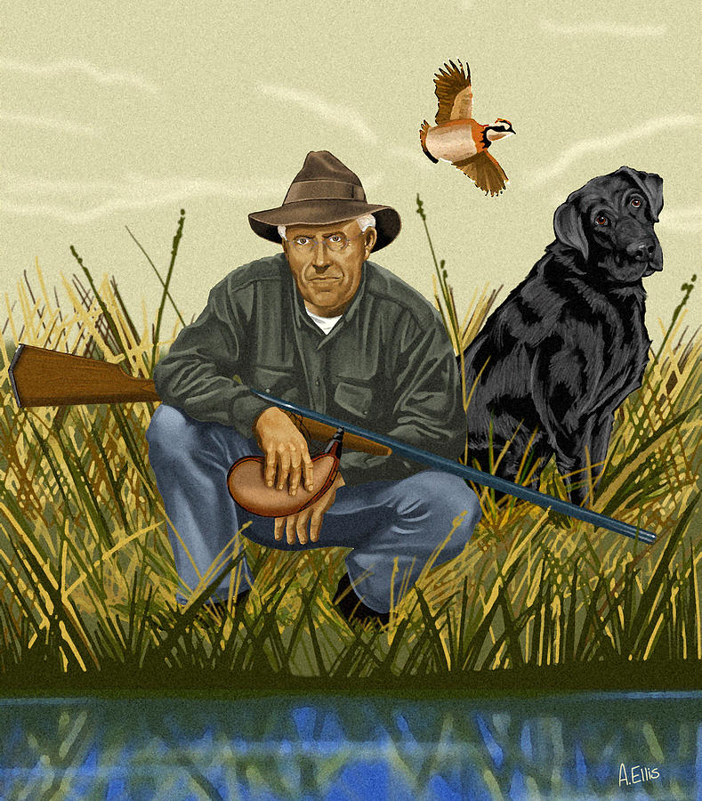 Hunter and Friend Digital Art by Andrew Ellis - Fine Art America