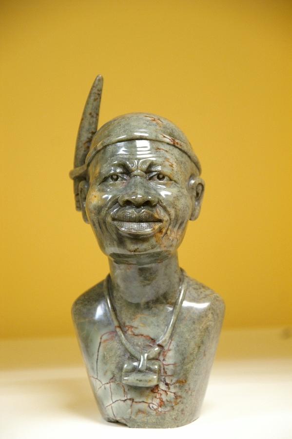 Hunter Sculpture by Godfrey Sachiti - Fine Art America