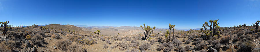Hunter Mountain Death Valley National Park 360-degree Panorama Photograph by Brian Lockett