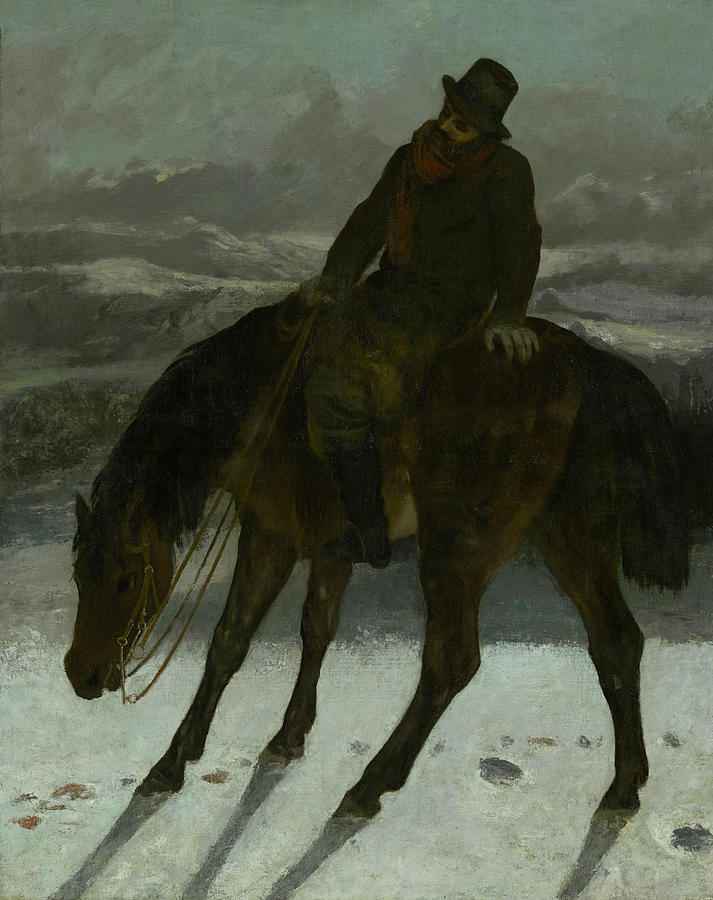 Hunter On Horseback Painting by Mountain Dreams