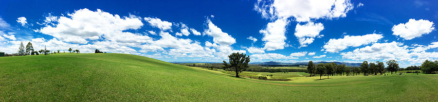 Hunter Valley Australia Wine Country Panorama Photograph by Lawrence S Richardson Jr