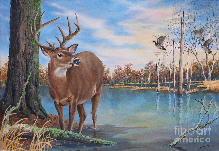 Hunters Dream sold Painting by Sandy Brindle
