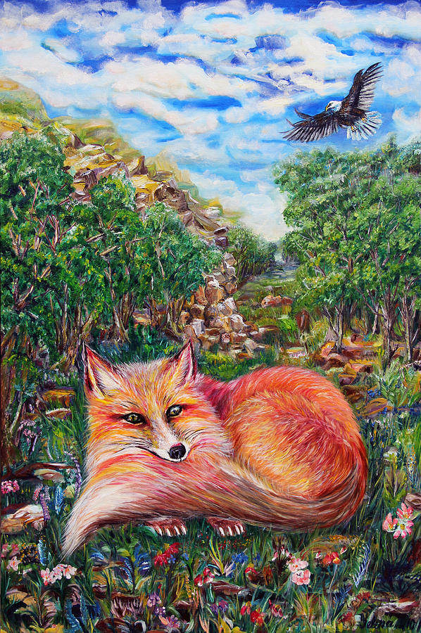Hunters Painting By Yelena Rubin