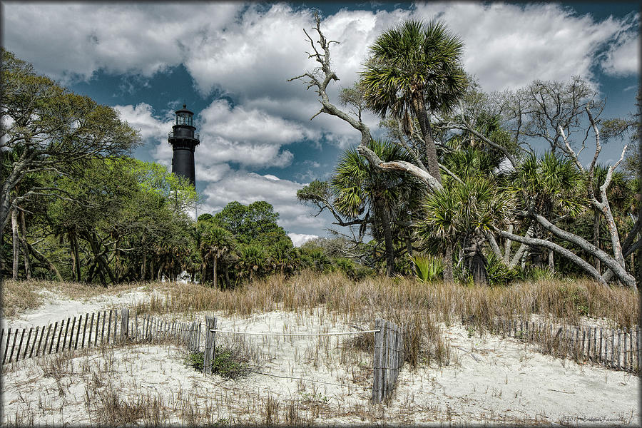 Hunting Island Lighthouse Photograph by Erika Fawcett