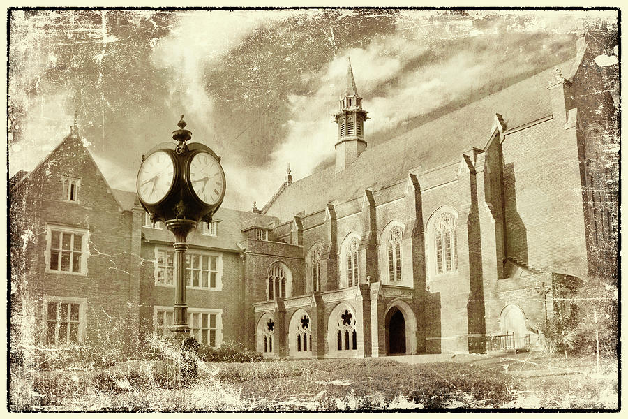 Vintage Photograph - Huntingdon College by Iryna Goodall