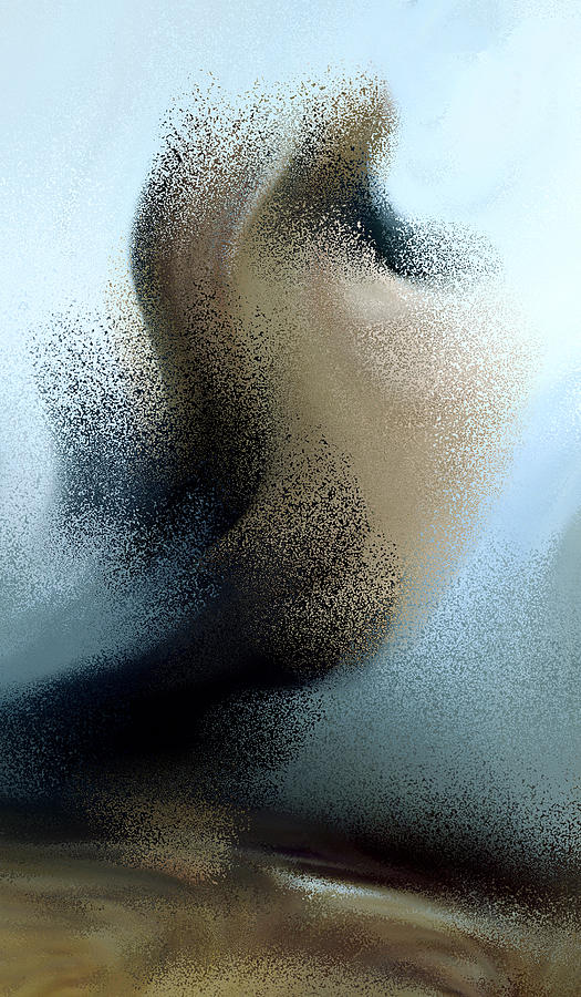 Storm Digital Art - Hurricane Abstraction by Georgiana Romanovna