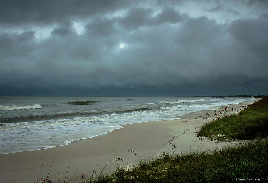 Hurricane Hermine Mexico Beach Photograph by Debra Forand