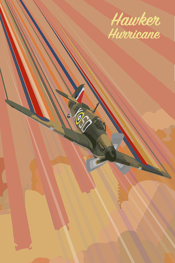 Hurricane Pop Art Digital Art by Airpower Art