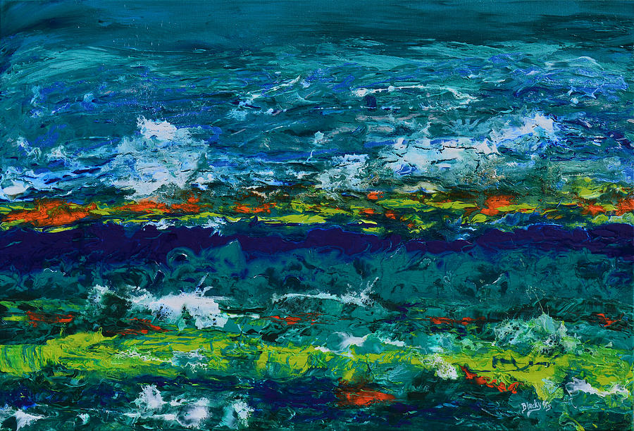 Hurricane Season Begins Painting by Donna Blackhall