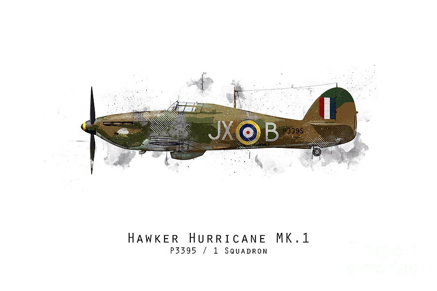 Hurricane Sketch - P3395 Digital Art by Airpower Art