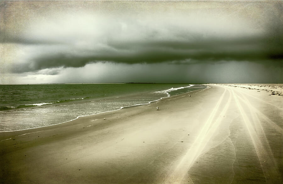 Hurricane Storm Ocracoke Island Outer Banks Photograph by Dan Carmichael