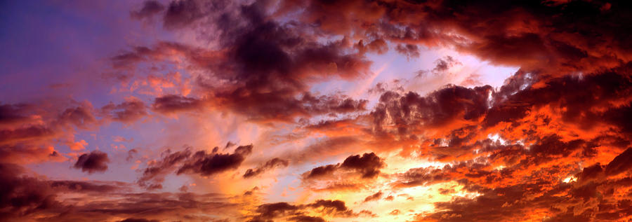 Hurricane Sunset Photograph by Christopher Johnson