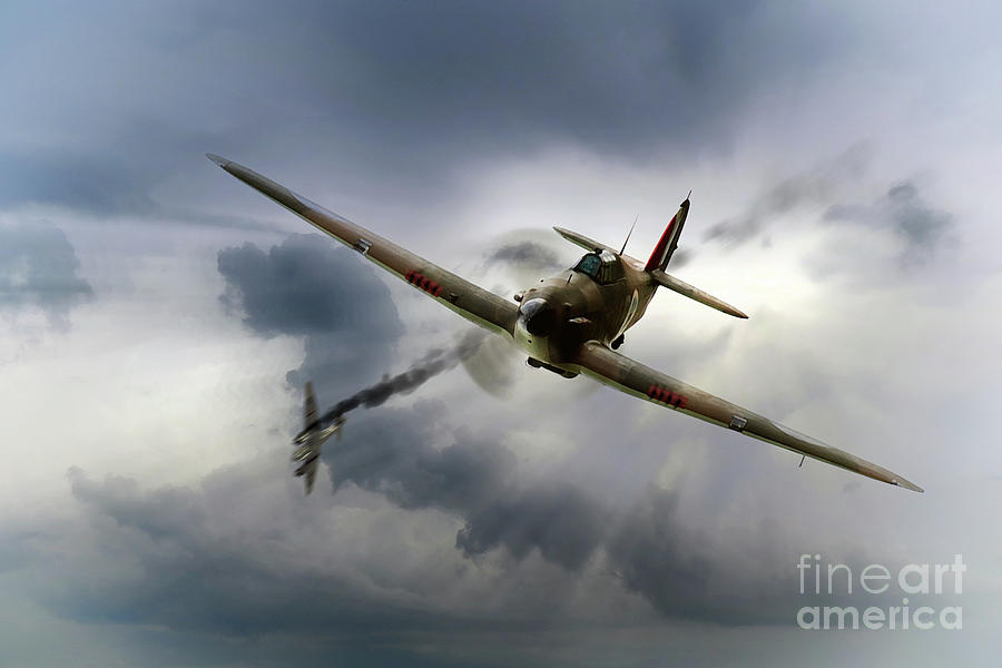 Hurricane Victory Digital Art by Airpower Art