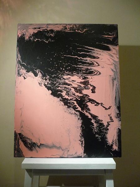 Abstract Painting - Hurricane by Wheelin