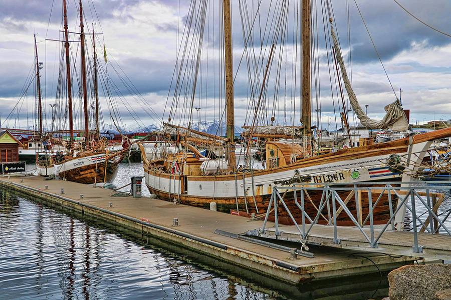 Husavik Harbor Photograph by Allen Beatty