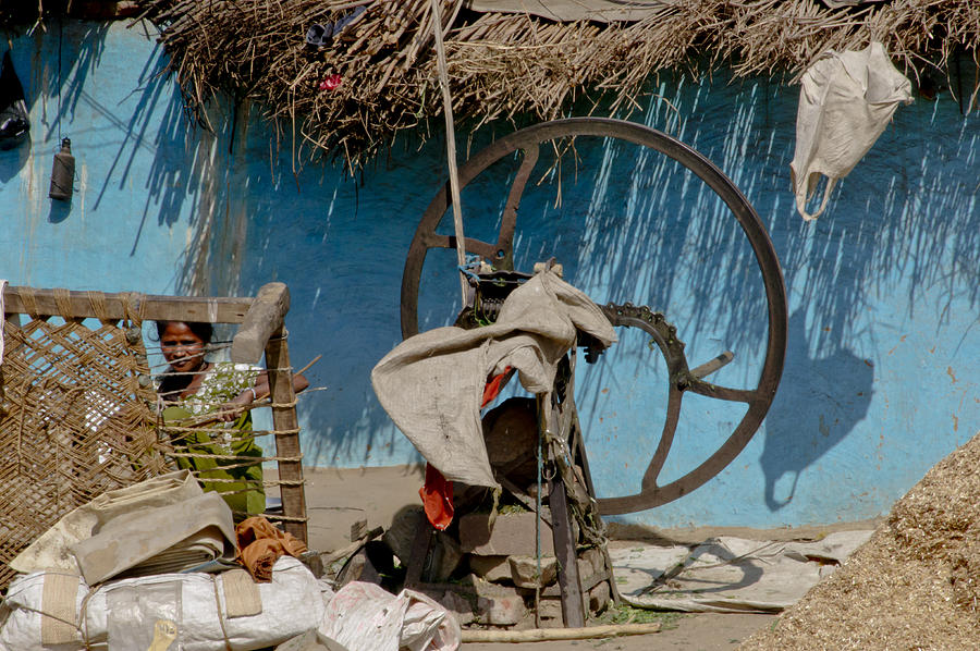 Hut at the roadside. Photograph by Elena Perelman