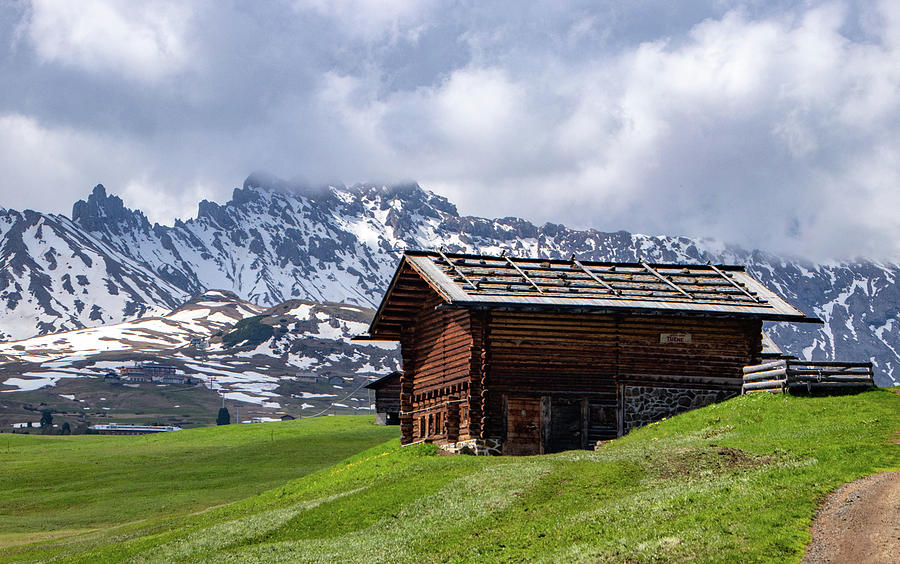 Hut in the Dolomites Photograph by Carolyn Derstine