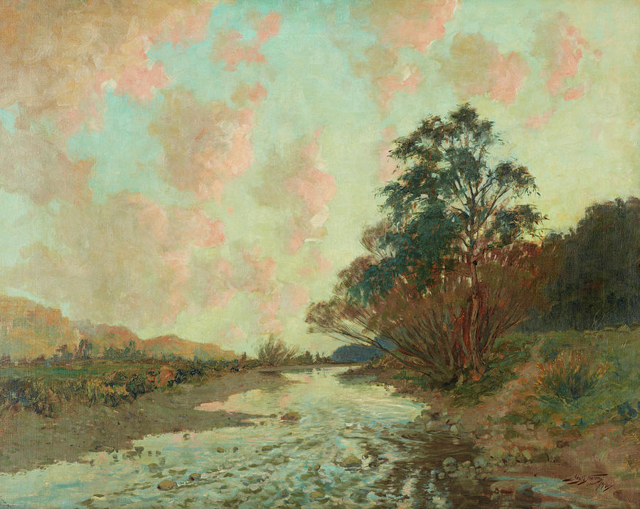 Hutt River Painting by Celestial Images