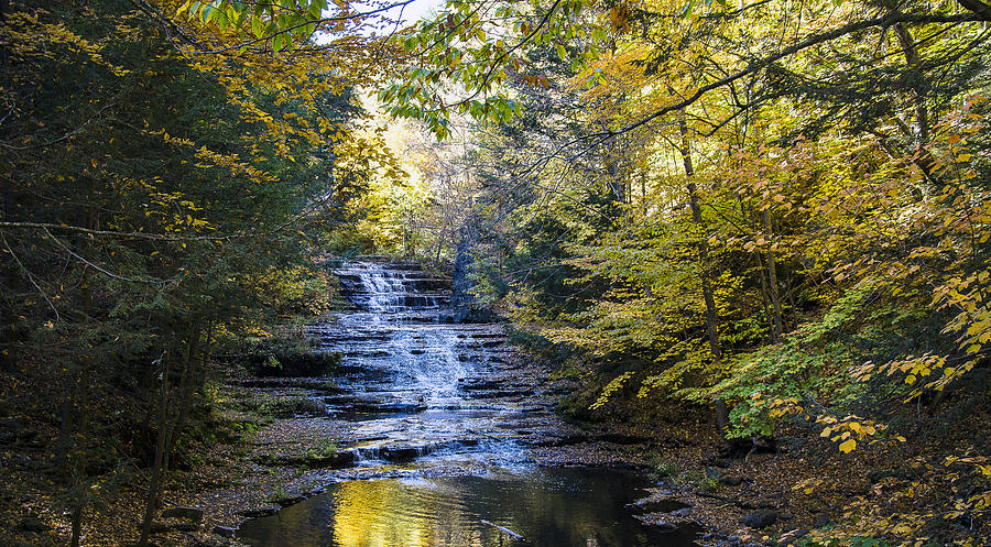 Huyck Preserve Falls Photograph by Joshua Fredericks - Fine Art America