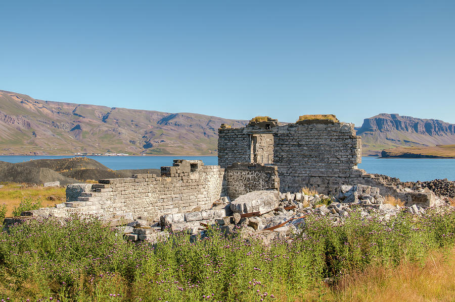 HvalFjordur Ruins 0770 Photograph by Kristina Rinell