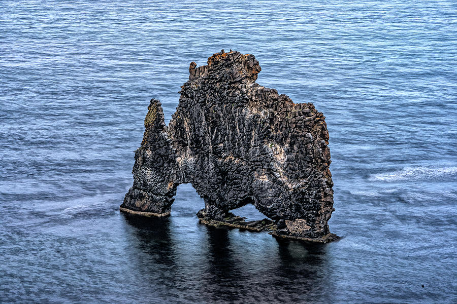 Hvitsekur Rock Photograph by Tom Singleton