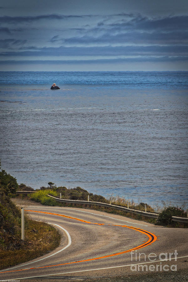 Hwy 1 Photograph by Mitch Shindelbower