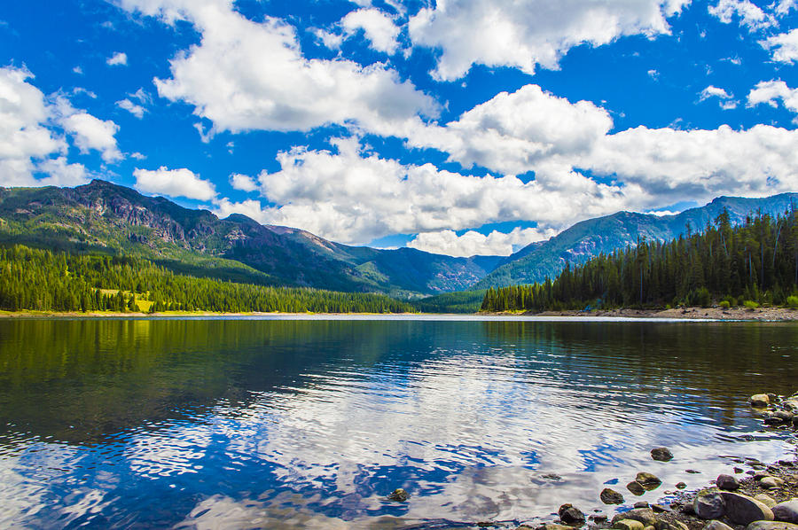 Hyalite Reservoir Photograph by Gabe Jacobs - Fine Art America