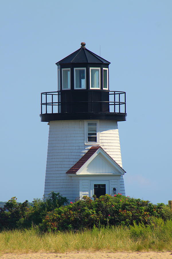 Hyannis Harbor Lighthouse Photograph by John Burk