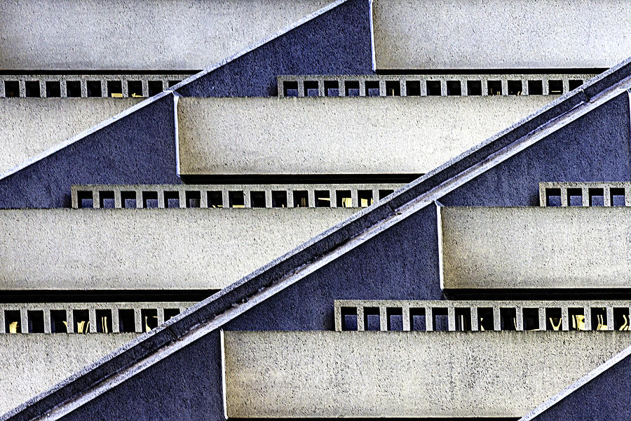 Hyatt Abstract Photograph by Bill Gallagher