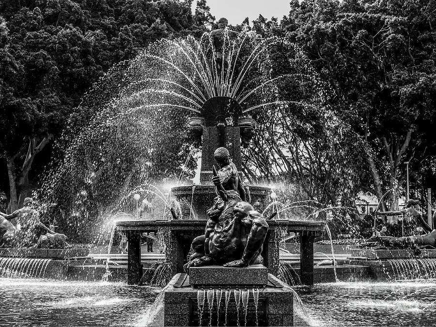 Hyde Park Fountain Photograph by Lexa Harpell