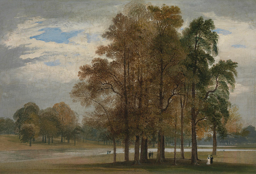 Hyde Park Painting by John Martin