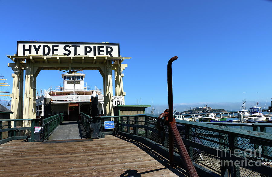 Hyde St Pier San Francisco Photograph by Christiane Schulze Art And Photography